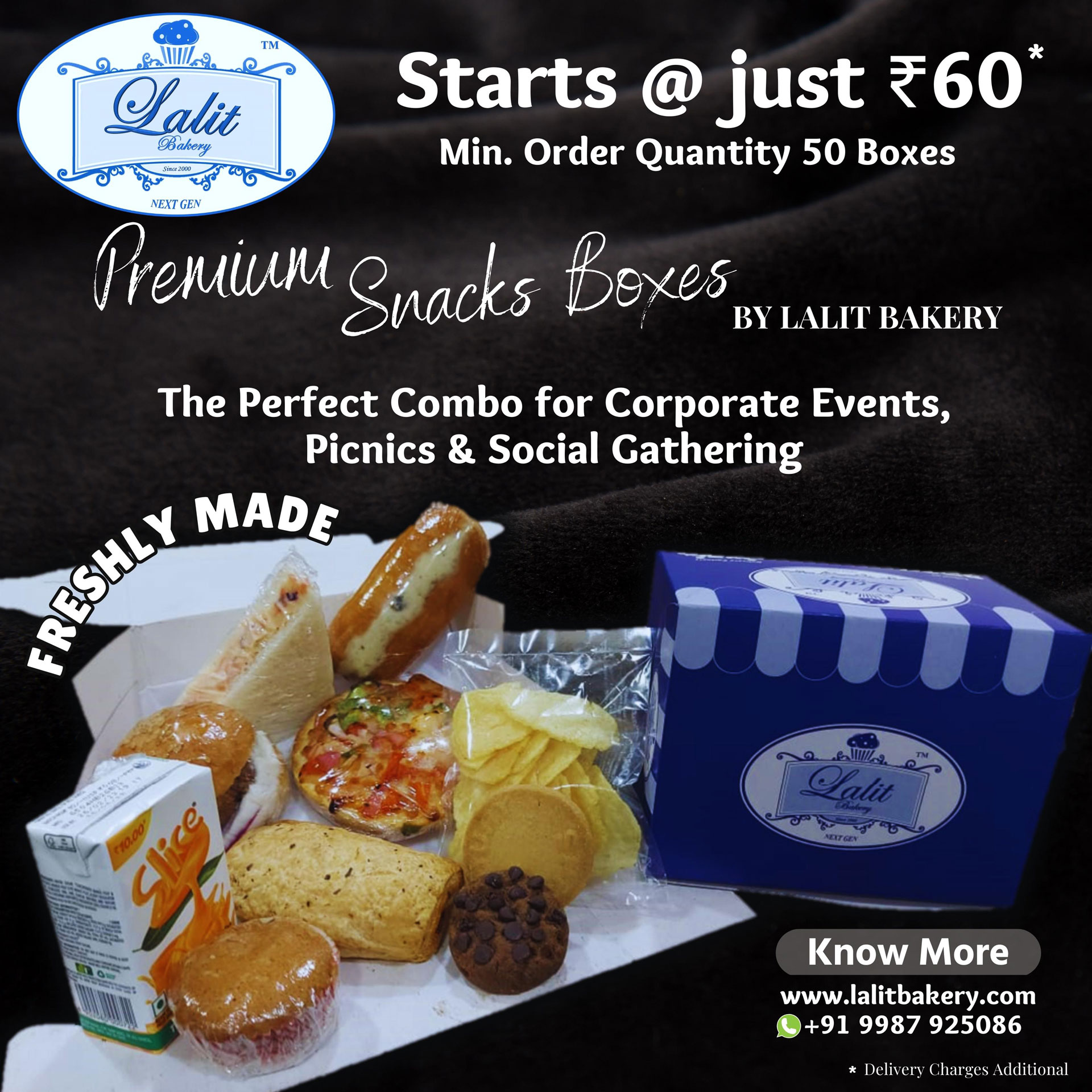 Lalit Bakery Corporate Snacks Boxes